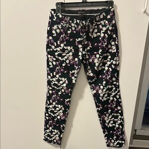 Express Floral Ankle & Cropped Jeans